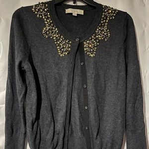 Ann Taylor Loft Cardigan Sweater Medium